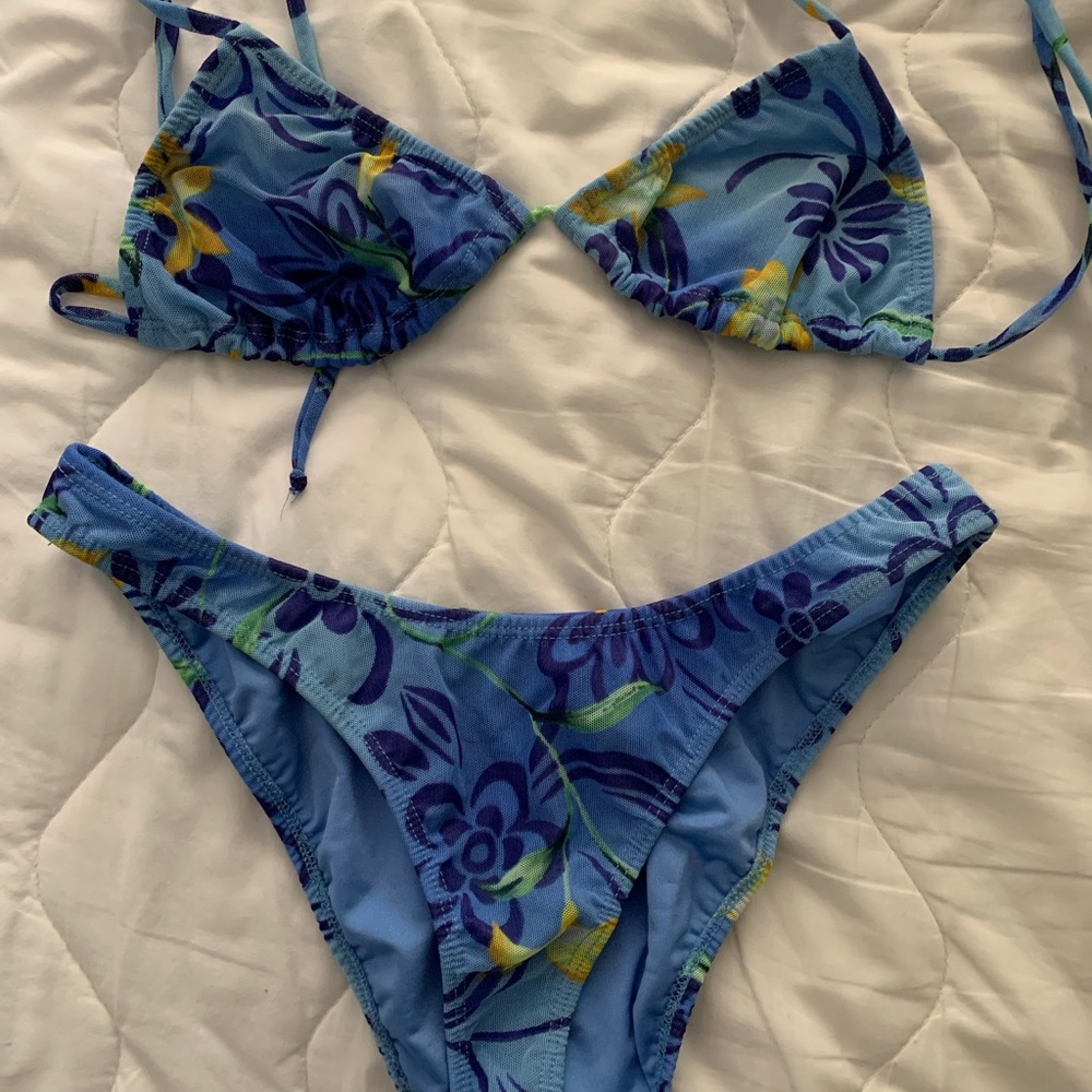 Mirror Palais Blue Crush Bikini XL